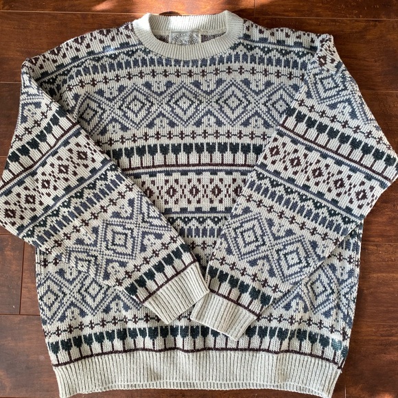 Vintage crew neck sweater - Picture 3 of 4